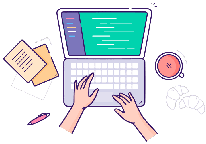 Illustration création wordpress