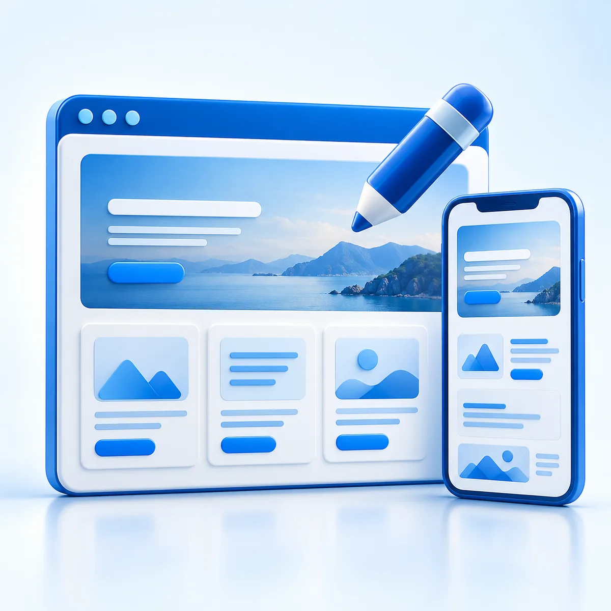 Une expérience lisible sur mobile et accessible — illustration du sujet
